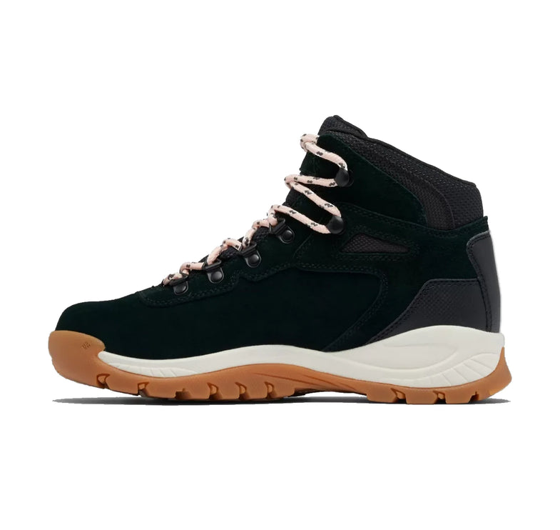 Columbia Women’s Newton Ridge Plus Waterproof Amped Hiking Boot Black/Blush Rose