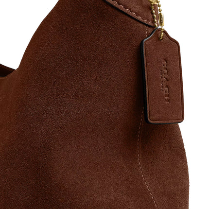 Coach Women's Brooklyn Shoulder Bag 34 Brass/Warm Brown