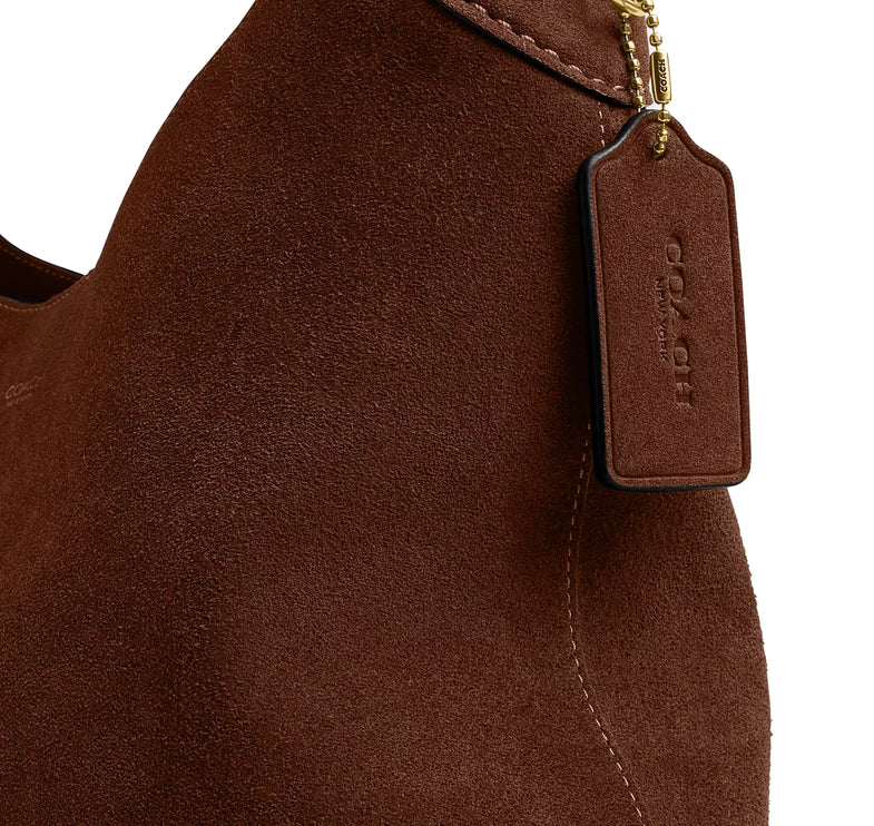 Coach Women's Brooklyn Shoulder Bag 34 Brass/Warm Brown