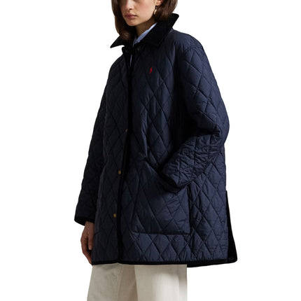 Polo Ralph Lauren Women's Quilted Barn Jacket Navy