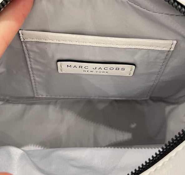 Marc Jacobs Women's Flash Leather Crossbody Bag Black/White
