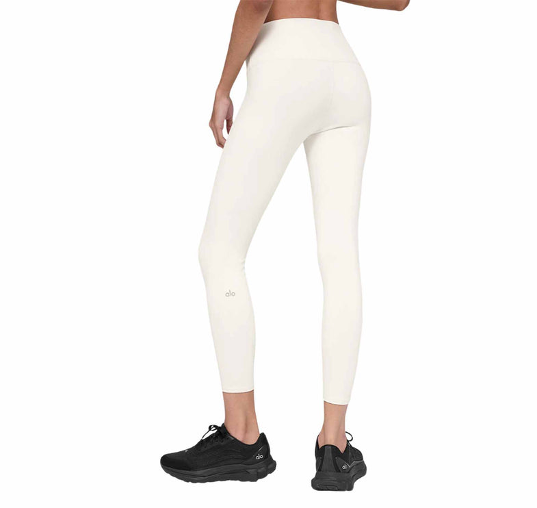alo Women's 7/8 High-Waist Airbrush Legging Ivory