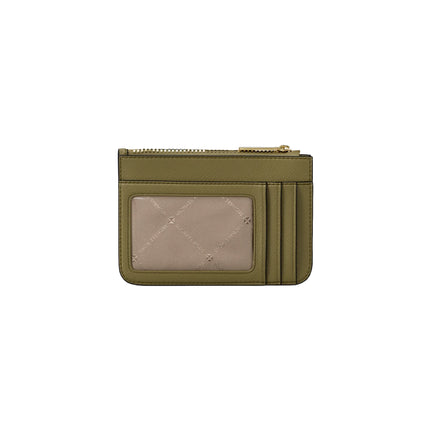 Michael Kors Women's Jet Set Travel Small Saffiano Leather Coin Pouch Oregano