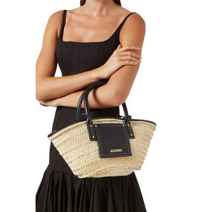 Jacquemus Women's The Small Soli Basket Black