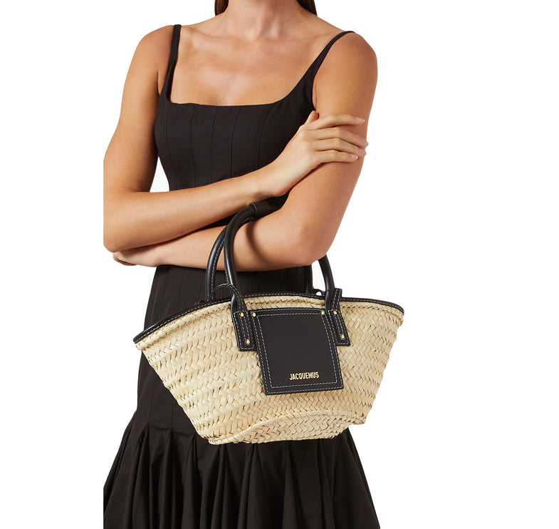 Jacquemus Women's The Small Soli Basket Black