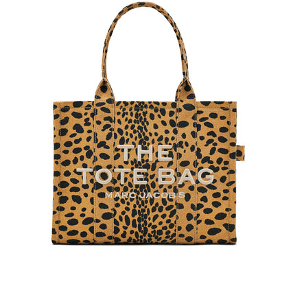 Marc Jacobs Women's The Cheetah Canvas Large Tote Bag Animal Print