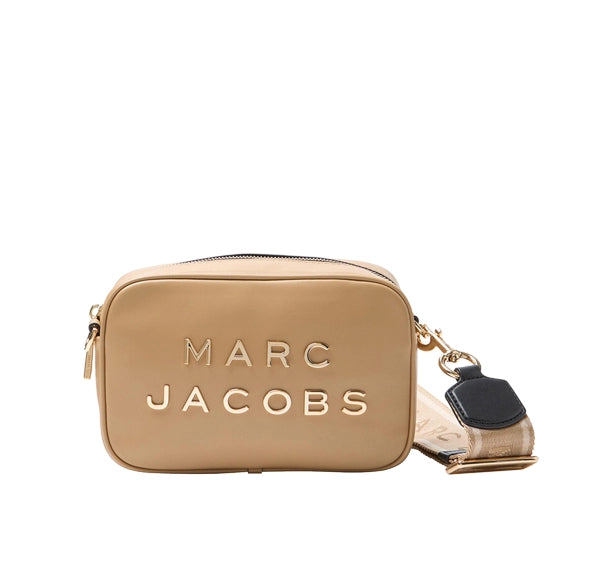 Marc Jacobs Women's Flash Leather Crossbody Bag Iced Coffee