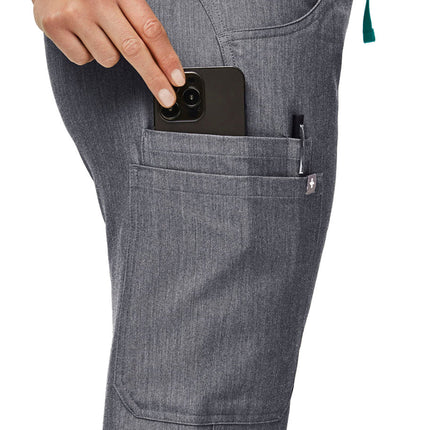 FIGS Women's Kade Cargo Scrub Pants Graphite
