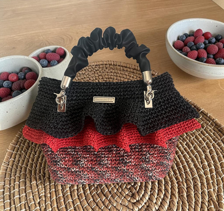 Sienna D'r Portofino Ruffle Bag - Hemen Kargoda
