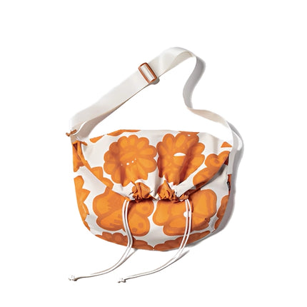 Uniqlo Unisex Drawstring Bag 24 Orange