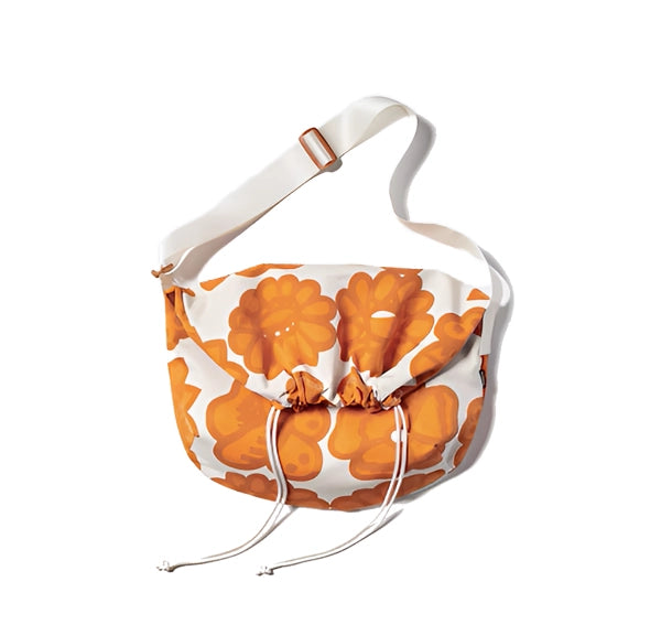 Uniqlo Unisex Drawstring Bag 24 Orange