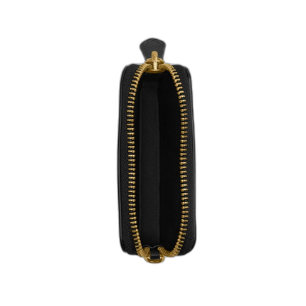 Coach Women's Essential Chain Card Case Brass/Black