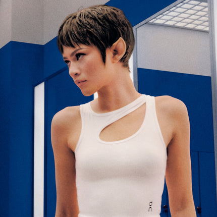 On Cloud Women's Studio Cut-Out Crop 1 W White