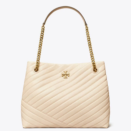 Tory Burch Women's Kira Chevron Tote New Cream