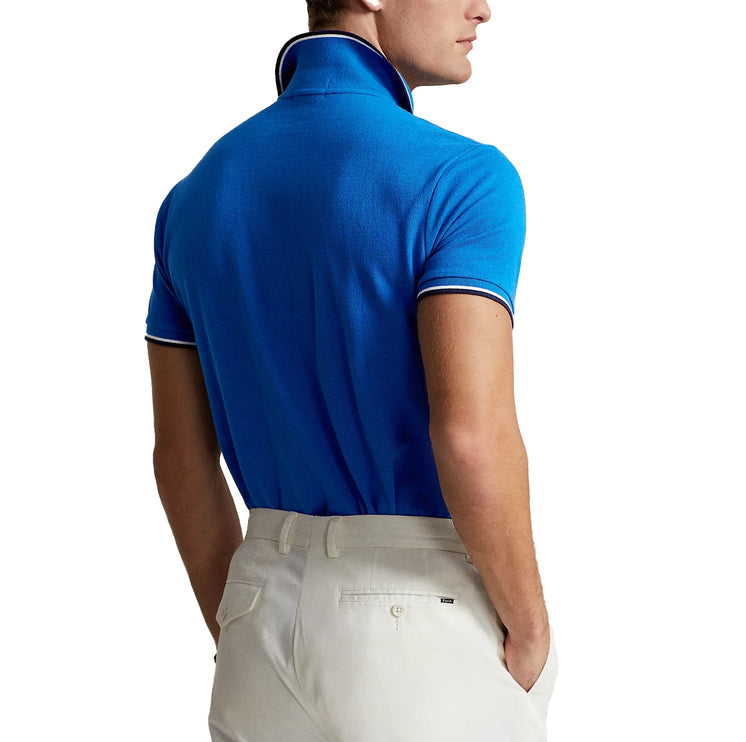 Polo Ralph Lauren Men's Classic Fit Mesh Polo Shirt Heritage Blue