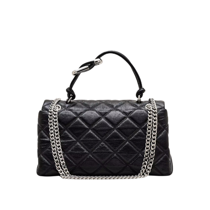 Marc Jacobs Women's The Quilted Dual Convertible Shoulder Bag Black