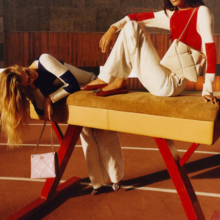 Tory Burch Women's Small Kira Diamond Quilt Shoulder Bag Warm White