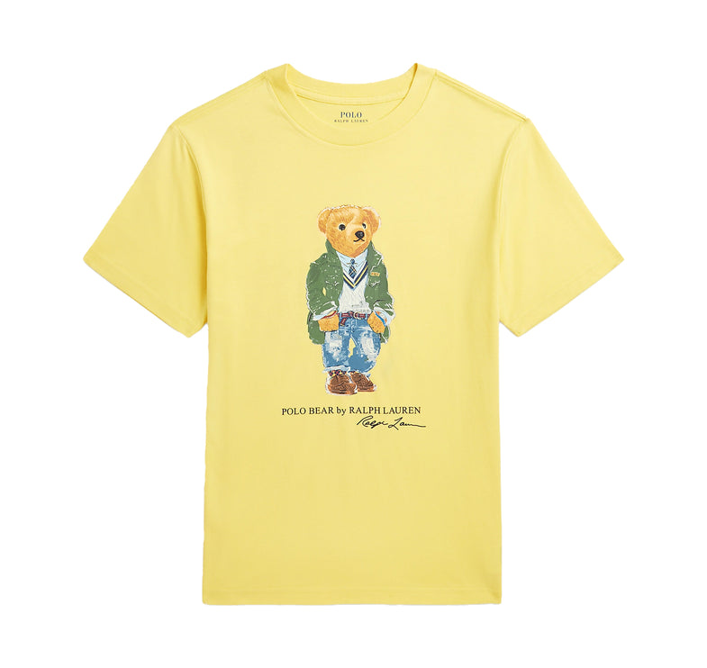 Polo Ralph Lauren Boy's Polo Bear Cotton Jersey Tee Oasis Yellow