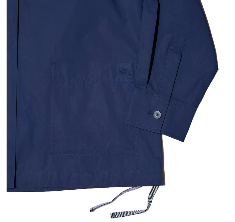 Uniqlo Unisex Light Cotton Oversized Jacket 68 Blue