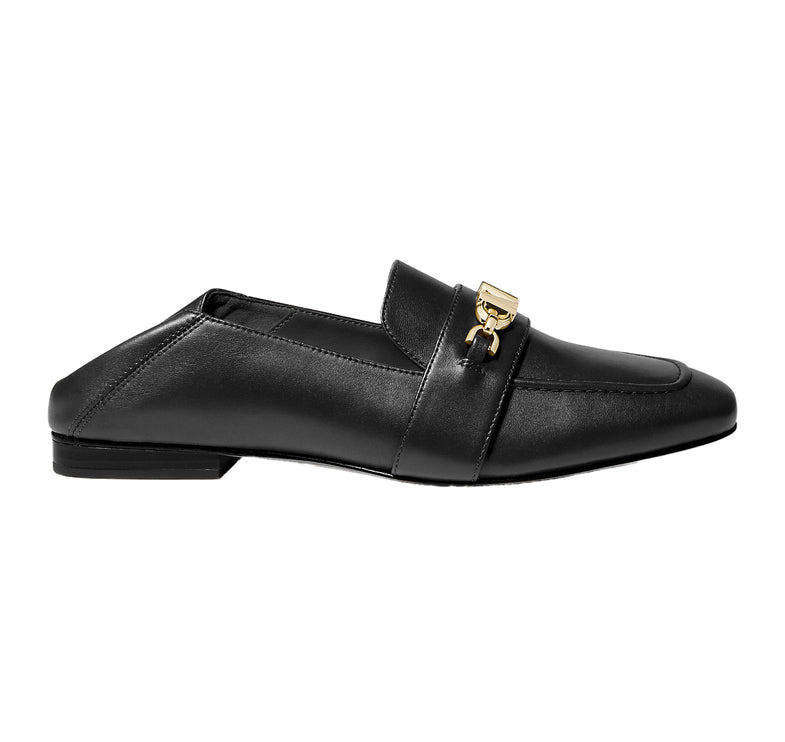 Michael Kors Women's Tiffanie Leather Loafer Black