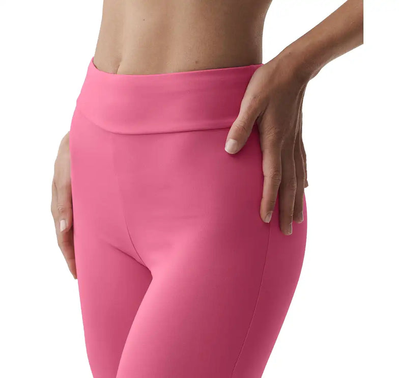 alo Women's ALO Softsculpt Shoreline Capri Paradise Pink