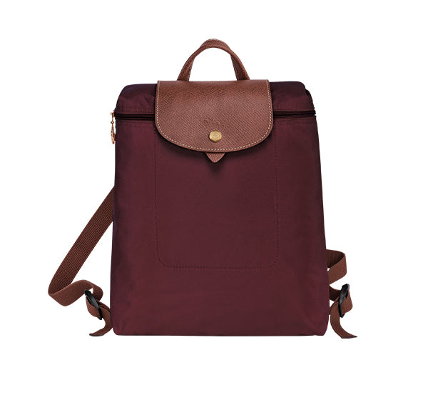 Longchamp Women's Le Pliage Original M Backpack Burgundy