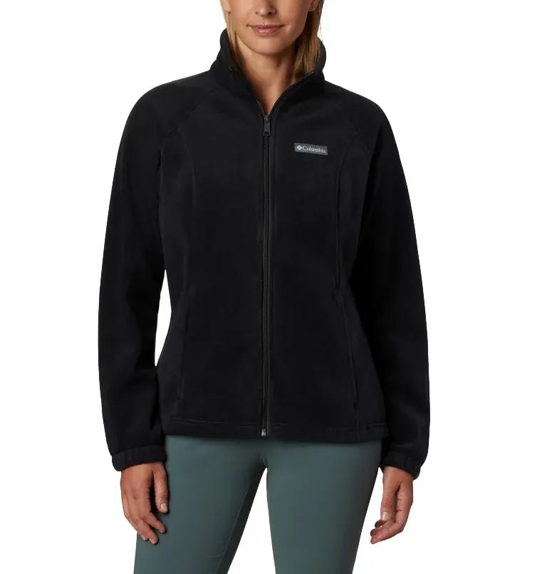 Columbia Women's Benton Springs Full Zip Fleece Jacket Black