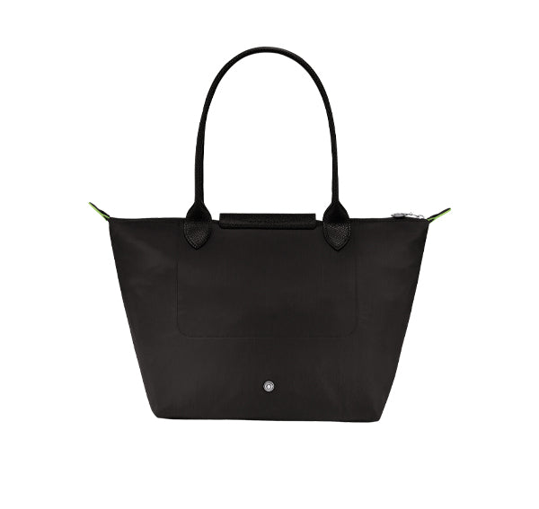 Longchamp Women's Le Pliage Green M Tote Bag Black - Hemen Kargoda