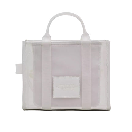 Marc Jacobs Women's The Mesh Medium Tote Bag White - Özel İndirim