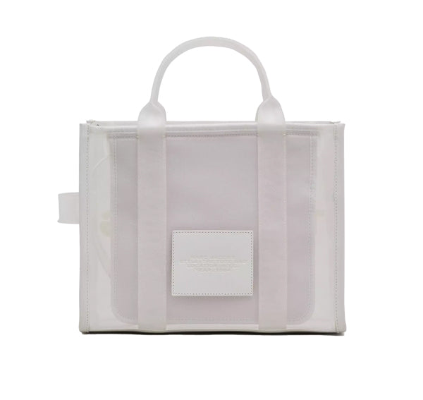 Marc Jacobs Women's The Mesh Medium Tote Bag White - Özel İndirim