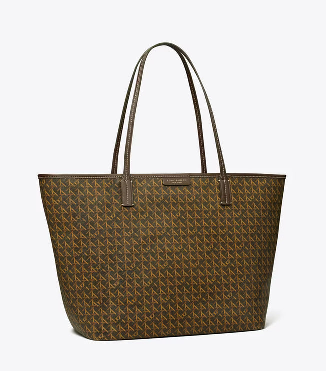 Tory Burch Women's Ever-Ready Zip Tote Walnut