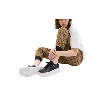 Coach Women's Platform Sneaker Black