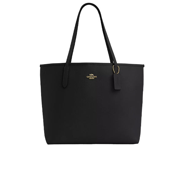 Coach Women's City Tote Bag Gold/Black