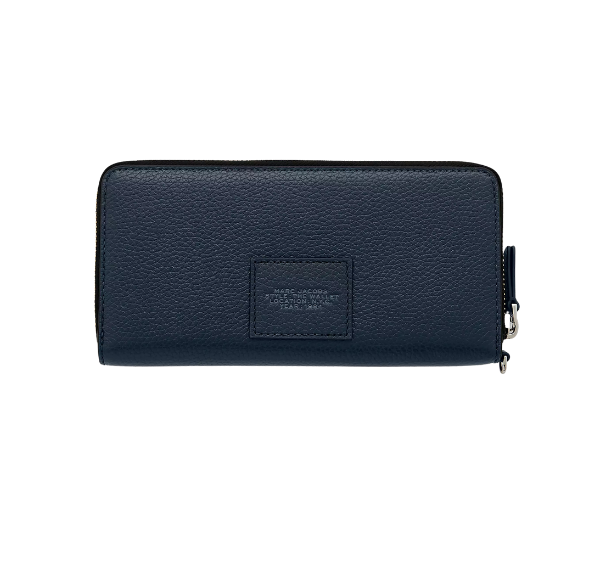 Marc Jacobs Women's The Leather Continental Wallet Blue Sea