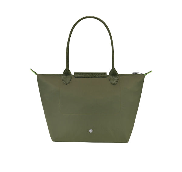 Longchamp Women's Le Pliage Green M Tote Bag Forest