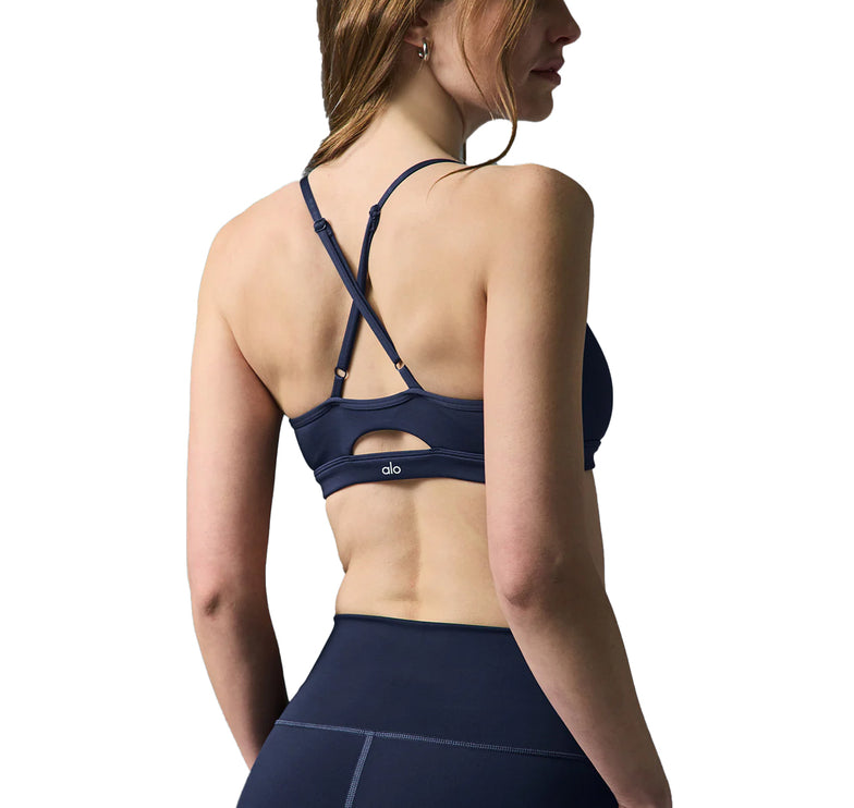 Alo Yoga Women's Airlift Intrigue Bra Navy