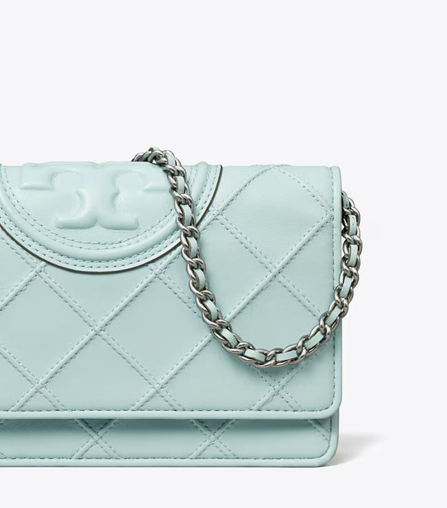 Tory Burch Women's Fleming Soft Crossbody Geyser