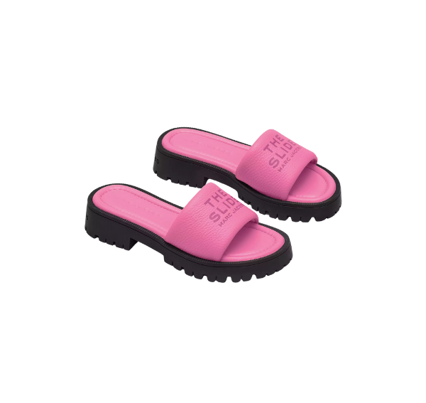 Marc Jacobs Women's The Lug Sole Slide Bow Pink