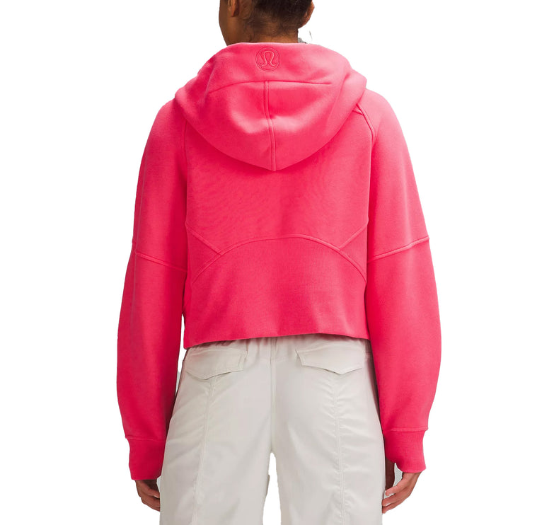 lululemon Women's Scuba Oversized Half Zip Hoodie Glaze Pink