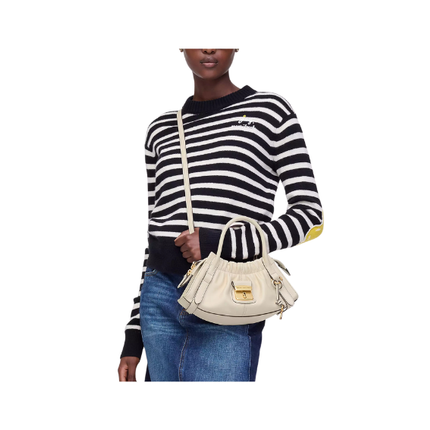 Marc Jacobs Women's The Cristina Small Satchel Ivory