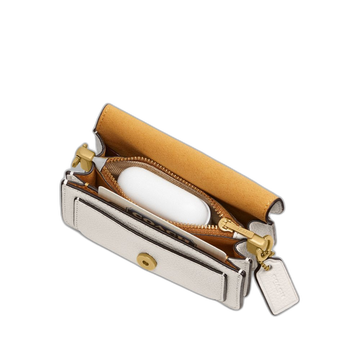 Coach Women's Tabby Bag 12 Brass/Chalk