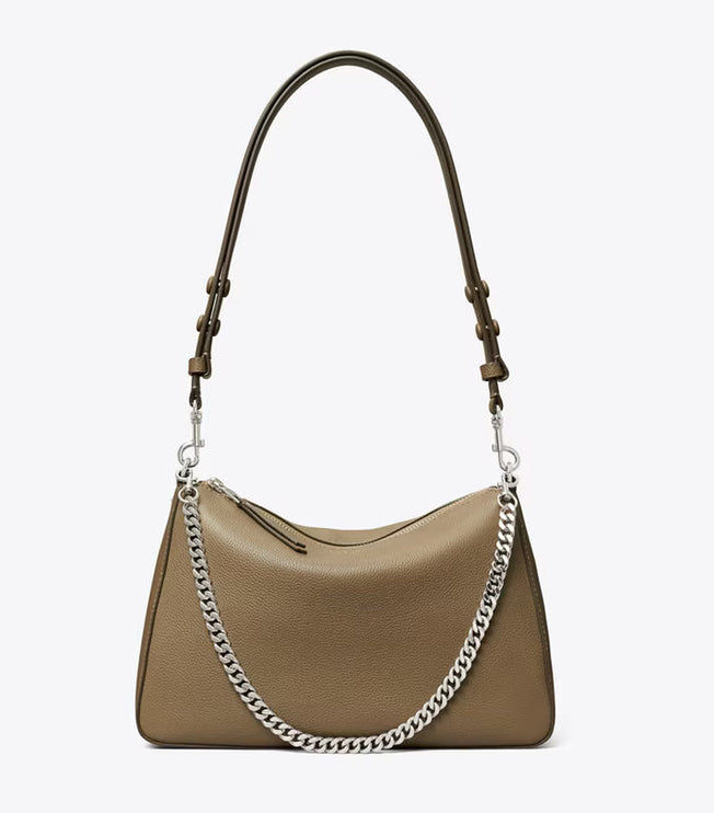 Tory Burch Women's Perry Shoulder Bag Wild Mushroom