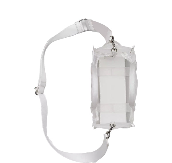 Marc Jacobs Women's The Mesh Small Tote Bag White - Özel İndirim