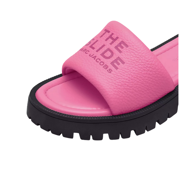 Marc Jacobs Women's The Lug Sole Slide Bow Pink