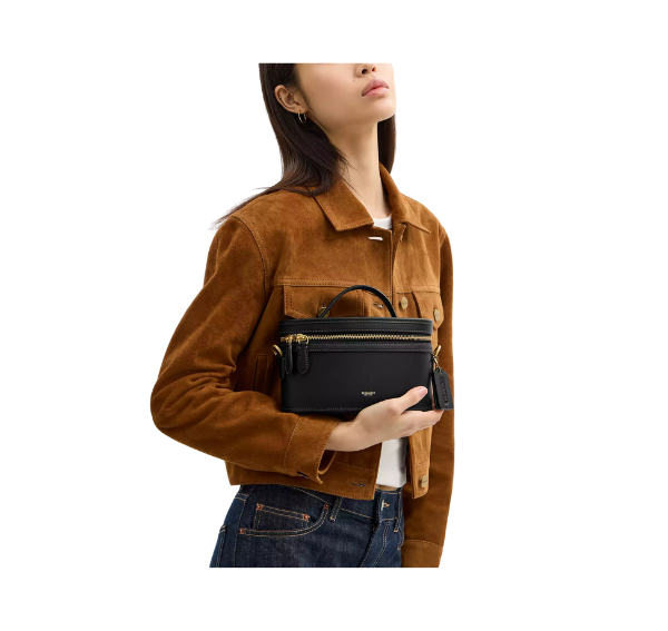 Coach Women's Trail Bag Brass/Black