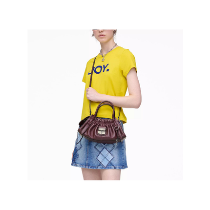 Marc Jacobs Women's The Cristina Small Satchel Dark Plum