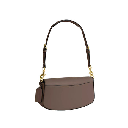 Coach Women's Andrea Shoulder Bag Gold/Dark Stone