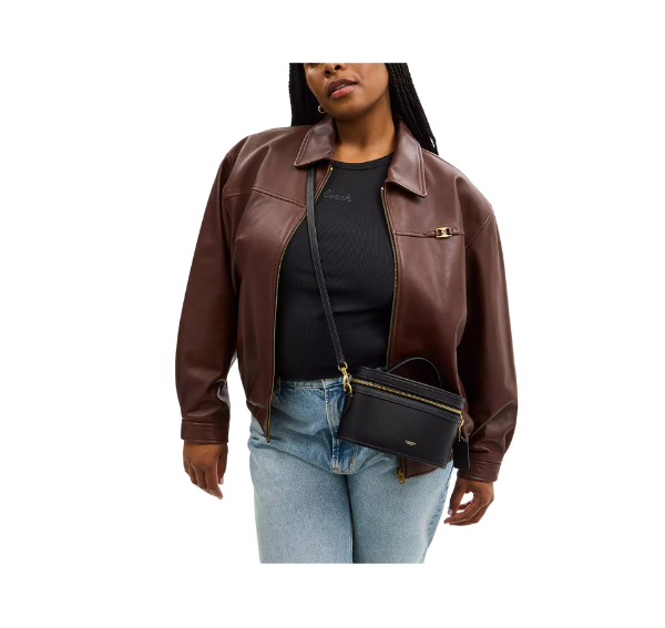 Coach Women's Trail Bag Brass/Black