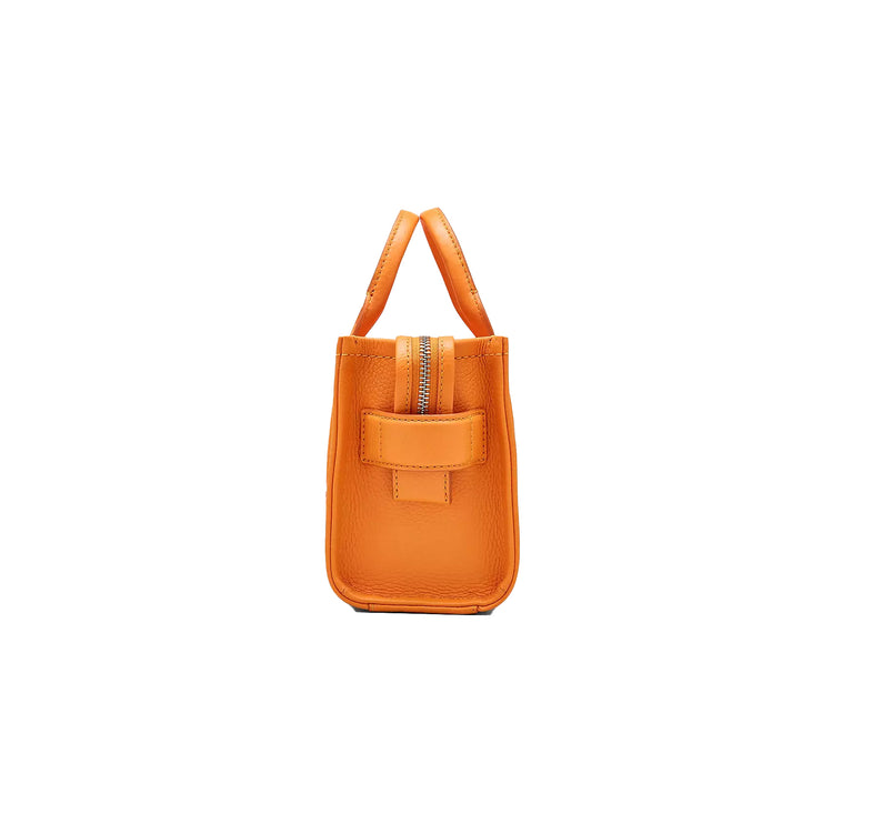 Marc Jacobs Women's The Leather Crossbody Tote Bag Tangerine