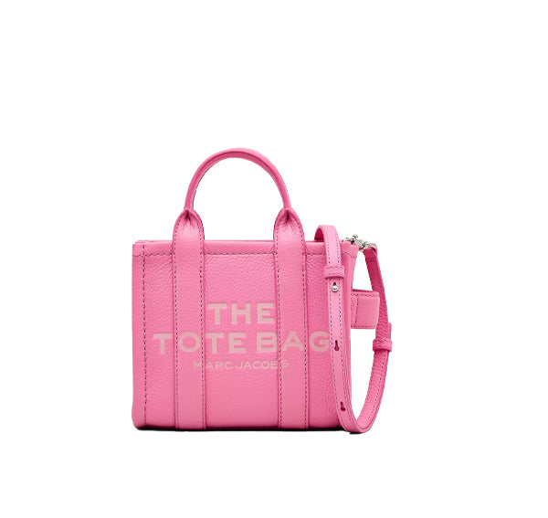 Marc Jacobs Women's The Leather Mini Tote Bag Petal Pink